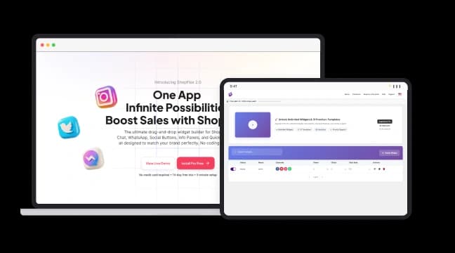 ShopFlex product screenshot